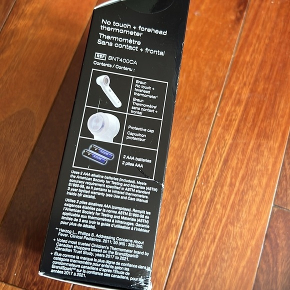 ⭐️ New Braun BNT400 No Touch + Forehead Thermometer - Picture 4 of 7